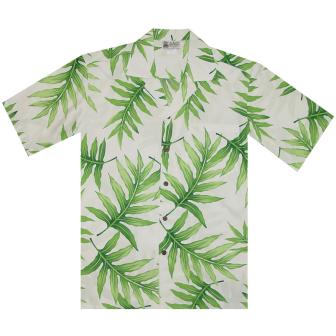 Original Hawaiihemd Aloha Palm Leaf